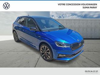 skoda fabia 1.0 tsi 116 ch evo 2 dsg7 monte-carlo