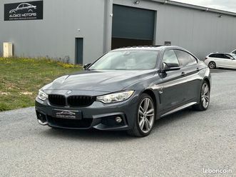 bmw serie 435ia f36/ gran coupé m sport xdrive 306ch / carplay / toit ouvrant pano / affichage tête haute / sièges cuir chauffant électrique à mémoire / jantes 
