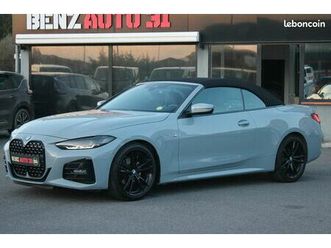 bmw série 4 cabriolet 420d 190 m sport bva8 61507km