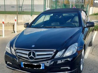 mercedes classe e cabriolet