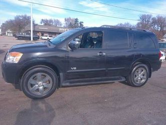 09 nissan armada le 4wd 3rd row