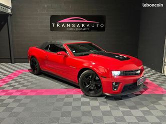 chevrolet camaro 6.2 v8 zl1 588 cv + camera de recul + affichage tete haute