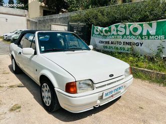 payez en 2,3 ou 4 fois * ford escort mk4 cabriolet 1.4i 75cv * garantie 3 mois