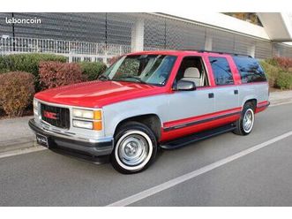 gmc suburban sle v8 5.7 l 9 places etat concours