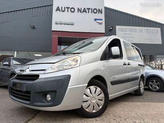 citroën jumpy phase 2 1.6 hdi 16v combi court 90 cv diesel / tpmr / handicaper / fauteuil roulant / 5 places