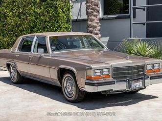 1986 cadillac fleetwood