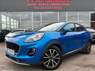 ford puma 1.5 ecoblue 120cv titanium / gps / jantes alu / 2020 / 159 751 kms