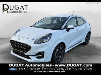 ford puma 1.0 flexifuel 125ch s&s mhev st-line