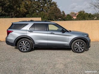 ford explorer phev hybride 3.0 st line avec carplay fullscreen