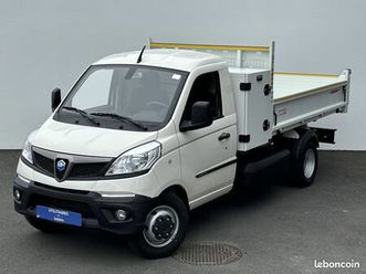 piaggio piaggio porter np6 long range top roue jumelee benne cabreta chassis