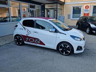 peugeot 108 allure puretech top nur 25tkm tüv&service neu