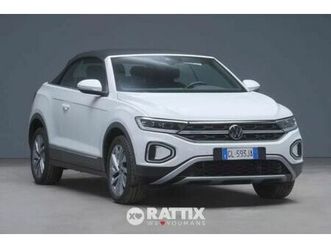volkswagen t-roc cabriolet 1.5 tsi style dsg + gancio traino