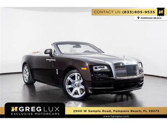 2017 rolls-royce dawn for sale