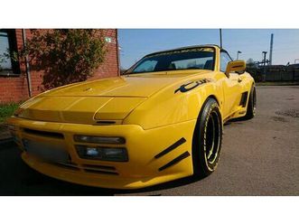 porsche 924 cabrio, breitbau (extrem) umbau, h-kennzeichen, 345er