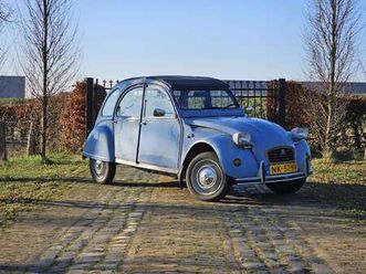 2cv6 club 1985 bleu celeste
