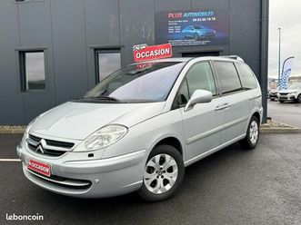 citroën c8 exclusive 2.0 hdi 160cv « 7place » boîte auto « 220.313km » sièges électriques gps ct ok tres bonne état