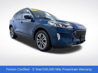 used 2020 ford escape sel