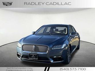used 2018 lincoln continental reserve