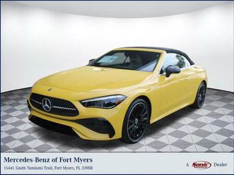 new 2026 mercedes-benz cle 300 4matic cabriolet