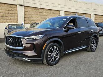 certified 2022 infiniti qx60 sensory