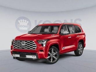 new 2025 toyota sequoia capstone