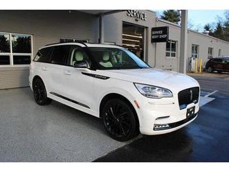 used 2023 lincoln aviator black label awd