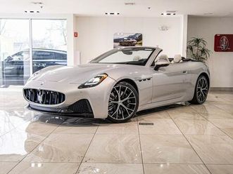 new 2026 maserati grancabrio base