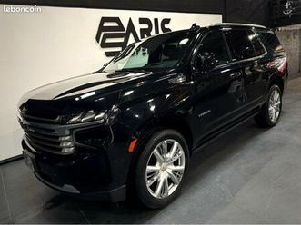 chevrolet tahoe 6.2 v8 420 high country immat française cg ctte
