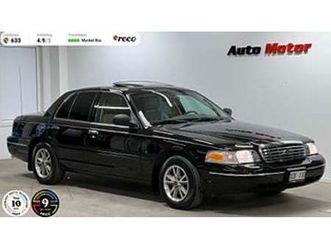 ford crown victoria 4.6 v8 242hk luftfjädring/taklucka/samlarskick