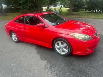 toyota solara,2006, great starter car red coupe