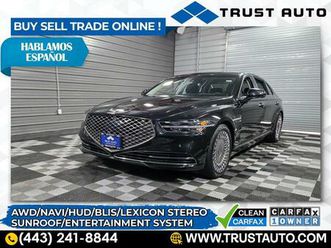 used 2020 genesis g90 5.0 ultimate