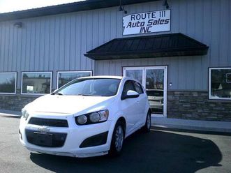 used 2016 chevrolet sonic lt