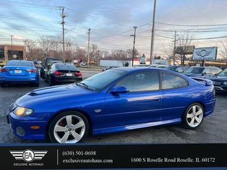 used 2006 pontiac gto coupe 2d