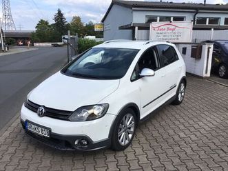 volkswagen golf plus vi crossgolf+klima+leder+alu