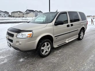 2008 chevrolet uplander wheelchair van