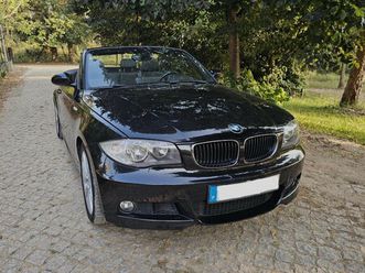 bmw 118 i cabrio pack m original 156.000 km setembro/09