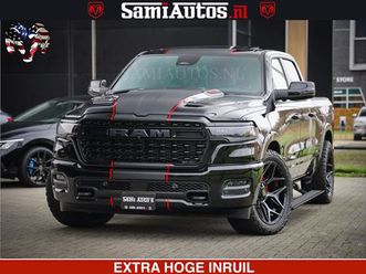 dodge ram 1500 - limited night high output 540hp 706nm | massage + full option | de meest luxe en volle pic