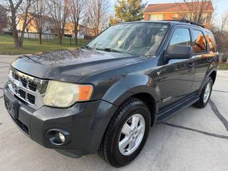 2008 ford escape 4wd xlt - senior owner - auto - leather - sunroof