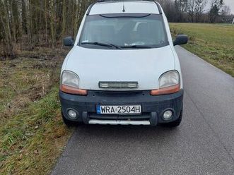 kangoo 1 1.9 dci 4x4 czarna kolonia • olx.pl
