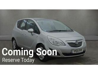 2011 vauxhall meriva 1.7td se (130ps) (a/c)