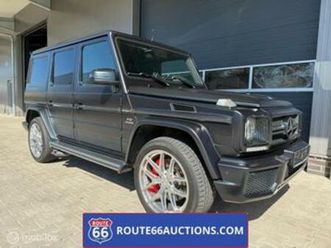mercedes-benz g65 amg | 2017 | route 66 auctions — mercedes-benz — marktplaats