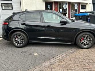 alfa romeo stelvio 2.2 jtd at 180pk 2018 zwart — alfa romeo — marktplaats