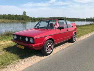 volkswagen golf 1.6 cabriolet 53kw k6 1988 rood — volkswagen — marktplaats