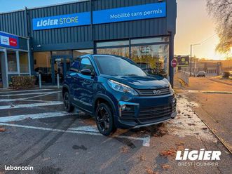 ligier js60 chic dci - direction assistée - carplay - garantie constructeur - voiture sans permis