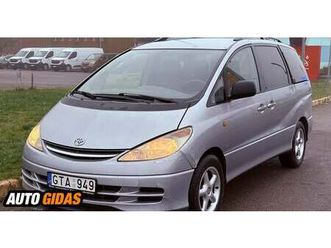 toyota previa 2001 m vienatūris | skelbimas | 0138472586