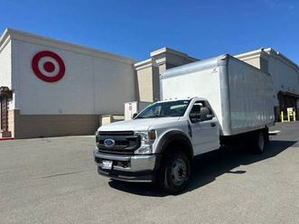 ⭐2022 ford f600 box truck 16f long like new
