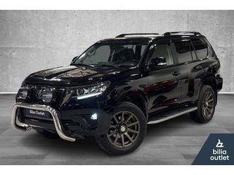 toyota land cruiser 5-dørs 150gx 204hk 5seter blackpack hengerfeste++ 2021 svart