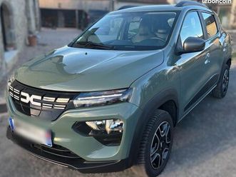 vend dacia spring 2 chargeurs