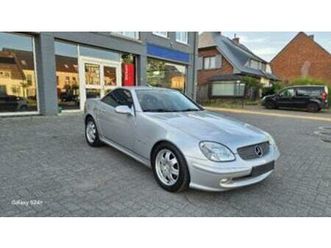 ② mercedes slk cabrio2.0 benzine automaat 163pk 2001 112000 — mercedes-benz — 2ememain