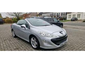 ② peugeot 308 cabrio 1.6 essence bj 2010 107000km — peugeot — 2ememain